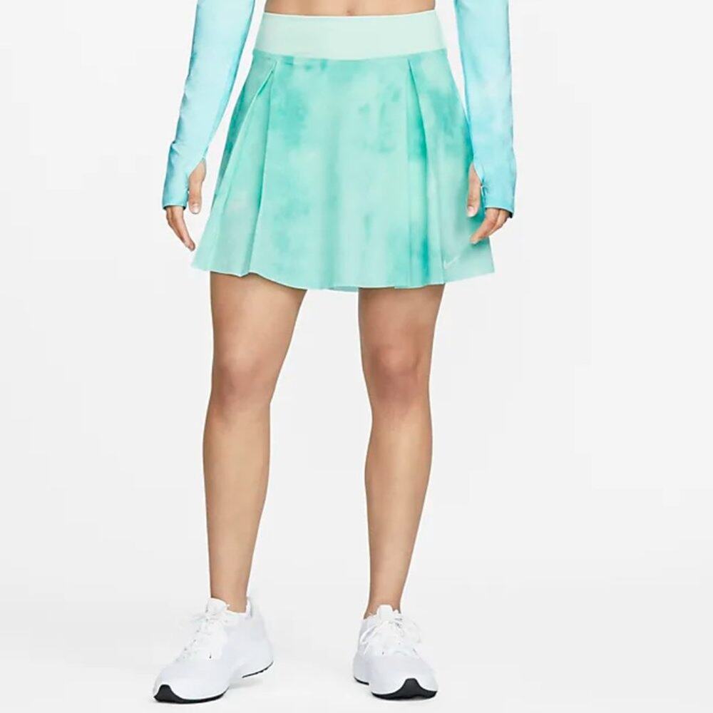 Nike Dri-Fit Club Long Golf Skort Blue Pleated Pull-On Size XL NWT